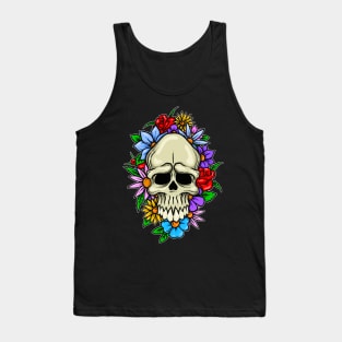 Skull Bouquet Tank Top